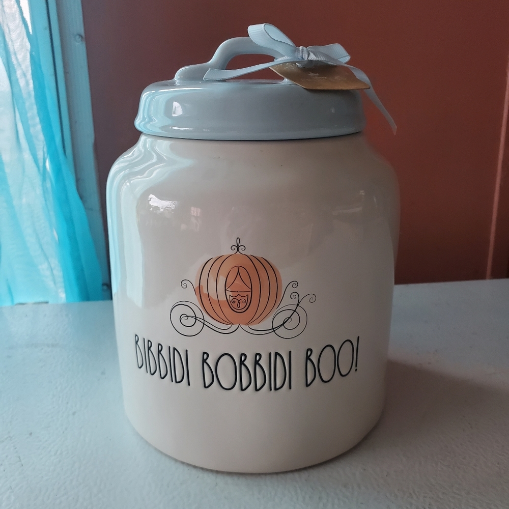 *NWT* Rae Dunn “Bibbidi, Bobbidi Boo!” Disney Canister